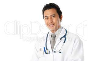 Portrait of medical doctor