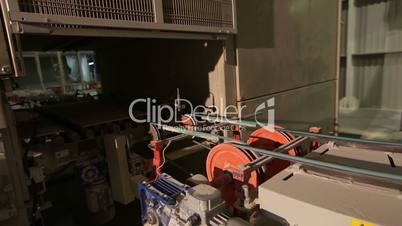 Manufacture of ceramic tiles, Automated line for the production of ceramic tiles