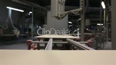 Manufacture of ceramic tiles, Automated line for the production of ceramic tiles