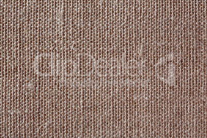 Brown canvas texture or background.