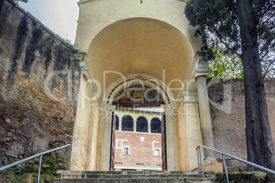 San Saba basilica church in Rome, Italy