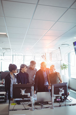 Business people working together in office