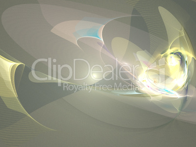 image of one Digital Fractal on Black Color image of one Digital Fractal on Black Color