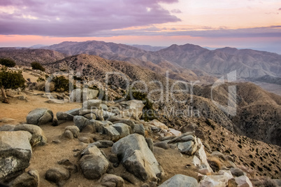 Keys View Sunset.