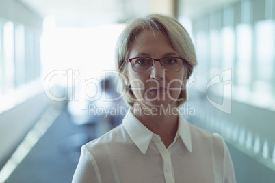 Portrait of mature businesswoman
