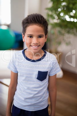 Portrait of smiling boy