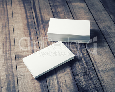 Photo of business cards