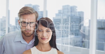 Business people standing