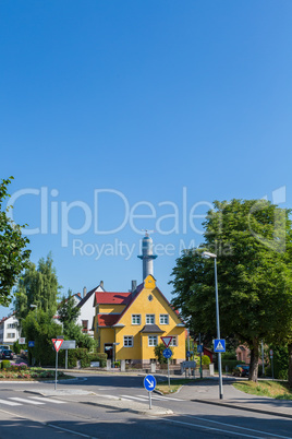 city Rottweil with view to the tower