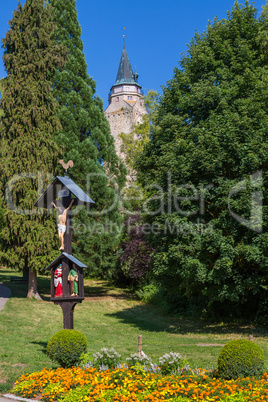 church tower in the city of Rottweil