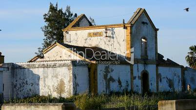 Old abandoned station, Jerez de la Frontera, Cadiz, Spain