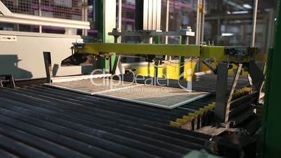 Manufacture of ceramic tiles, Automated line for the production of ceramic tiles