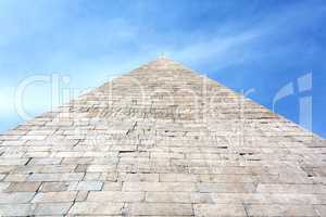 The Pyramid of Cestius  in Rome