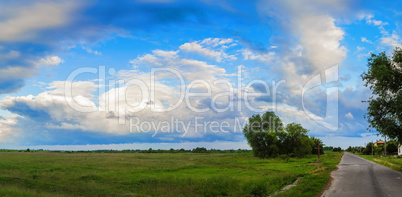 Scenic rural landscape