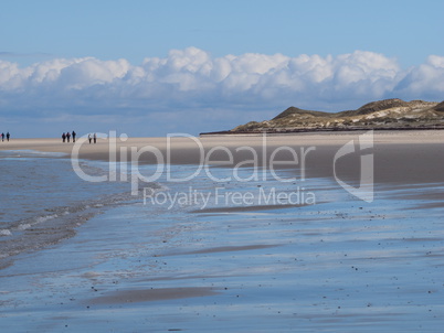 Strand von Amrum, Insel in der Nordsee