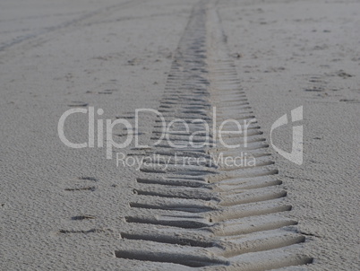 Strand von Amrum, Insel in der Nordsee