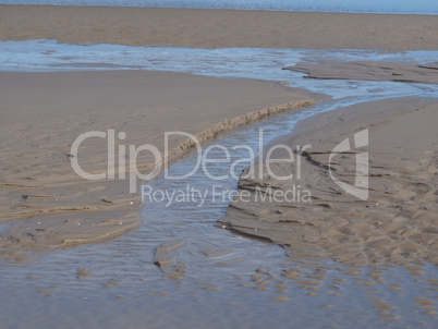 Strand von Amrum, Insel in der Nordsee