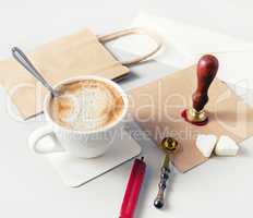 Still life with stationery