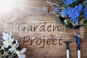 Sunny Spring Flowers, Text Garden Project