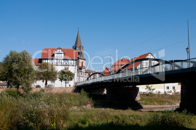 Bridge over the river Fulda