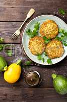 Vegetable zucchini pancakes