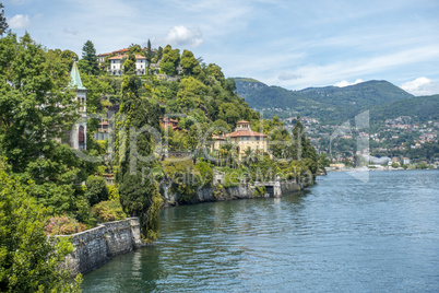 In Verbania am Lago Maggiore, Italien