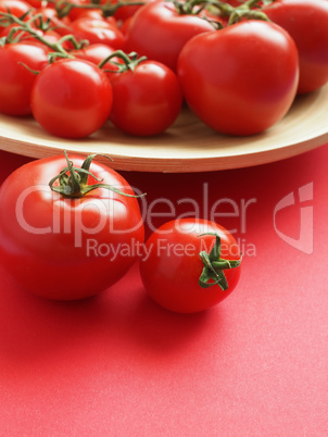 Delicious tomato assortment