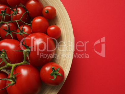 Delicious tomato assortment