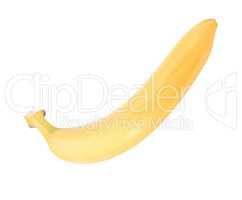 raw Yellow Banana Isolated