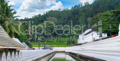 Buddhist Temple of the Tooth of Buddha, Kandy Sri Lanka