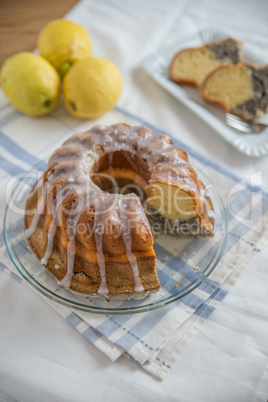 Zitronen Mohn Kuchen