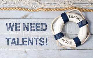 We need talents - welcome on board