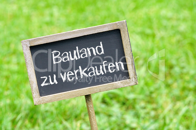 Bauland zu verkaufen