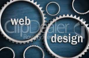 Web Design - Cogwheel Business Concept