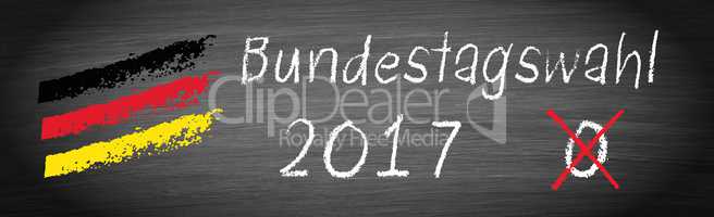 Bundestagswahl 2017, Wahl zum Deutschen Bundestag