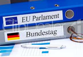 EU Parlament und Bundestag