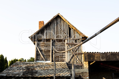 Old wooden barn