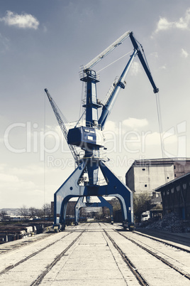 Harbor crane and scrap metal
