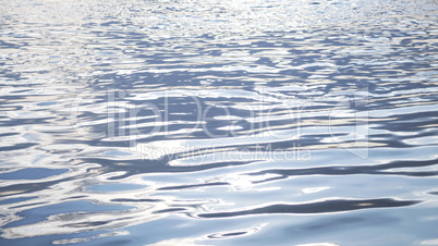 Blue Surface of water ripple reflection