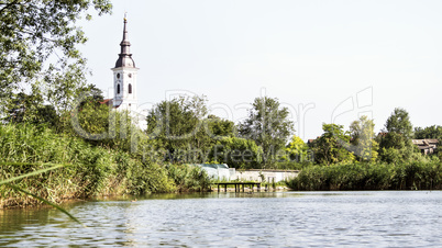 Church at the lake