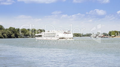 Cruise Ship On The River Danube