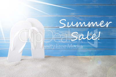 Sunny Background, Text Summer Sale