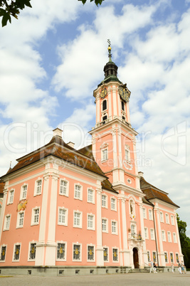 View of the basilica of Birnau in Uhldingen