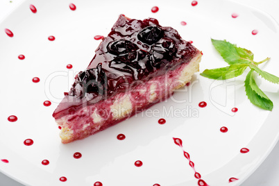 slice of cheesecake