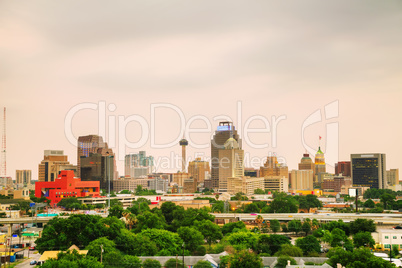 San Antonio, TX cityscape