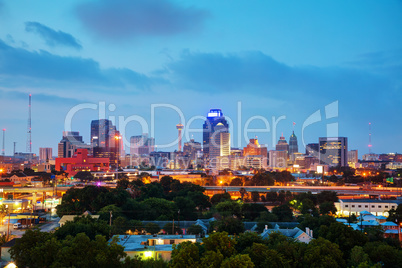 San Antonio, TX cityscape