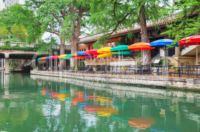 River walk in San Antonio