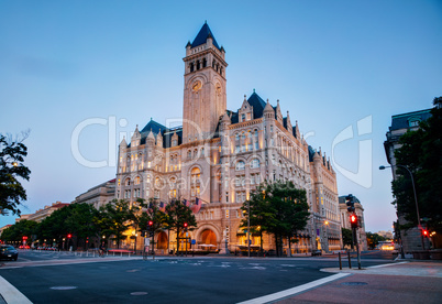 Old post office building in Washington, DC