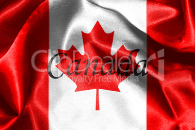 Canadian National Flag 3D Rendering