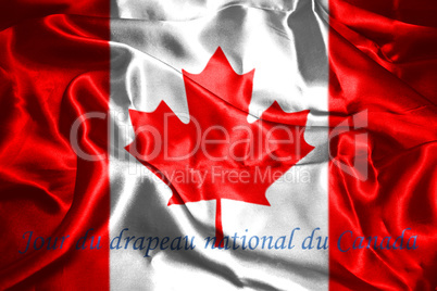 Canadian National Flag 3D Rendering